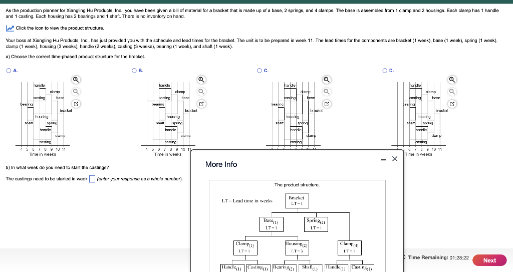 As the production planner for Xiangling Hu