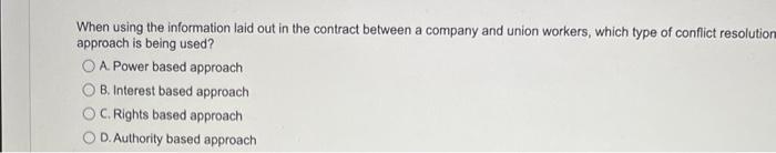 When using the information laid out in the