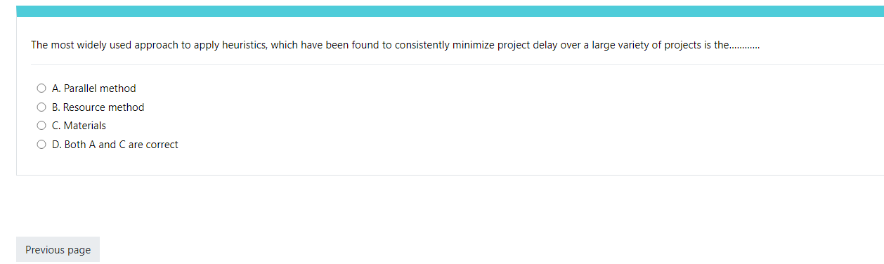 The most widely used approach to apply