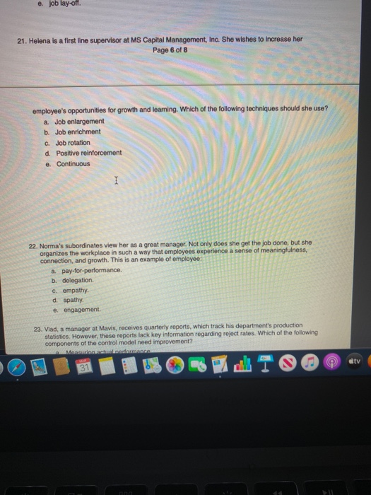 please answer all questions 125% Zoom PEU Insert