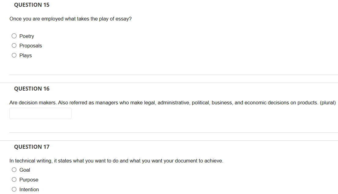 Once you are employed what takes the play of