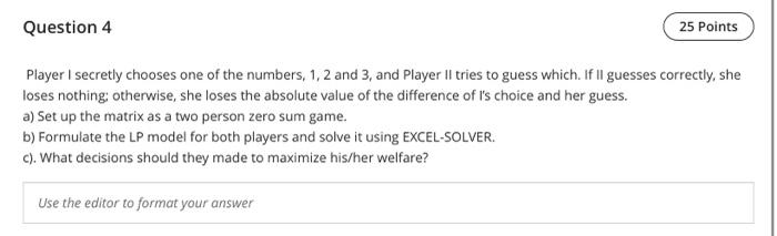EXCEL SOLVER ONLY. -- complete answers, steps and