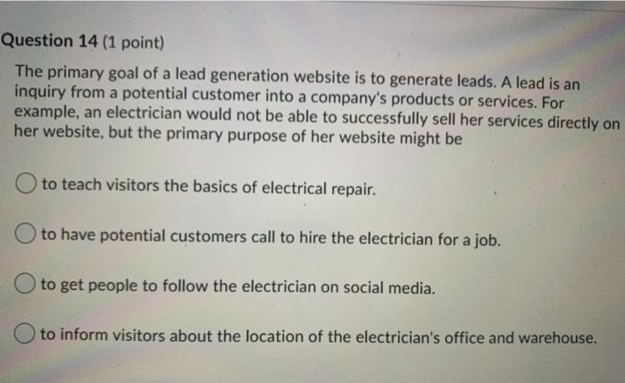 Question 3 (1 point) The software that stores an