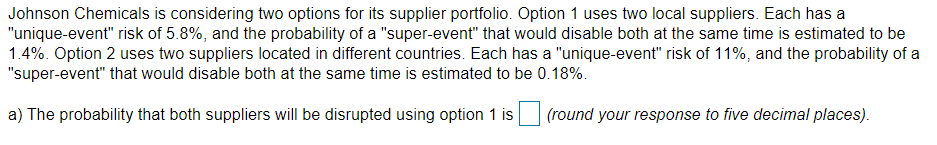 B) What is the probability that both suppliers