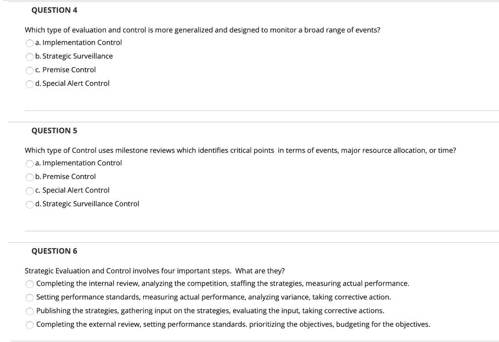 QUESTION 1 What is the Implementation Gap? a.