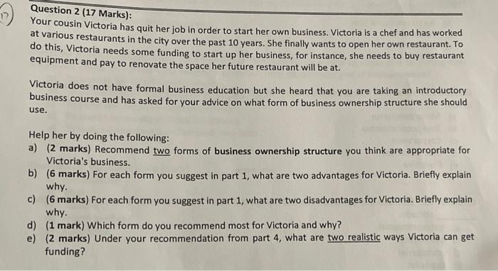 This question is related to business subject.