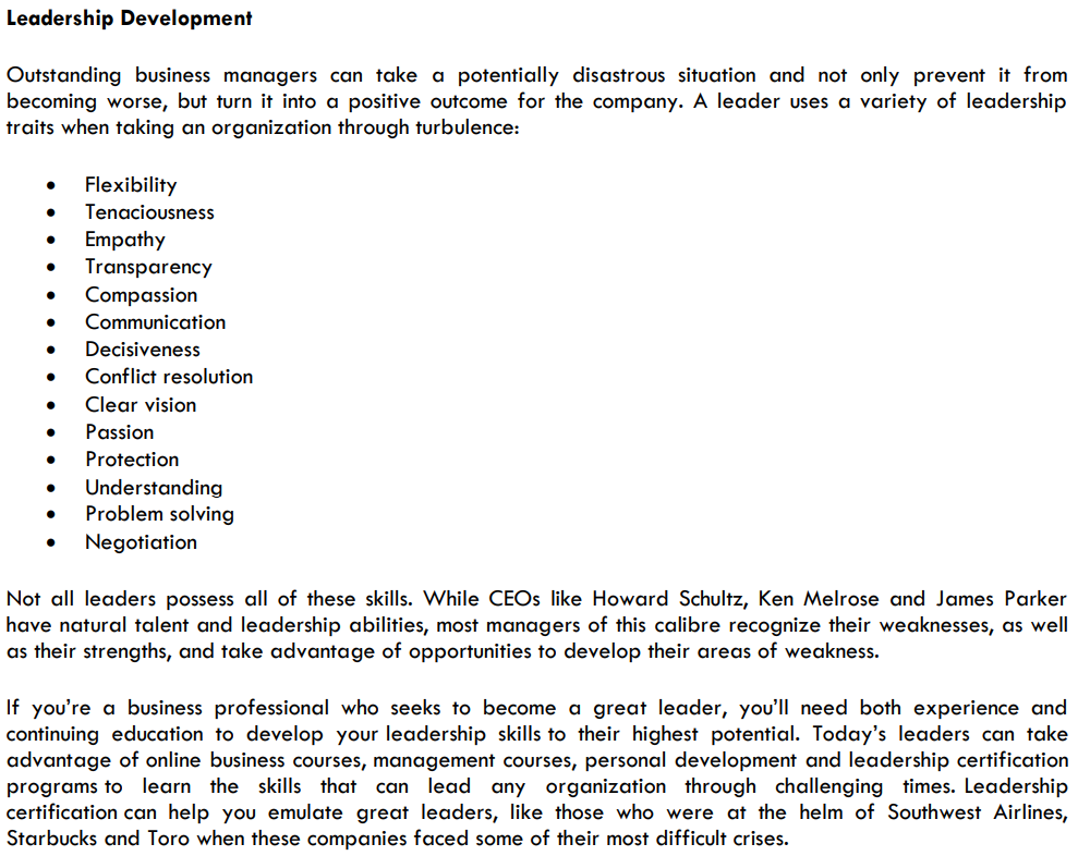 Task 1 - CASE STUDY ANALYSIS HOW LEADERS EMERGE