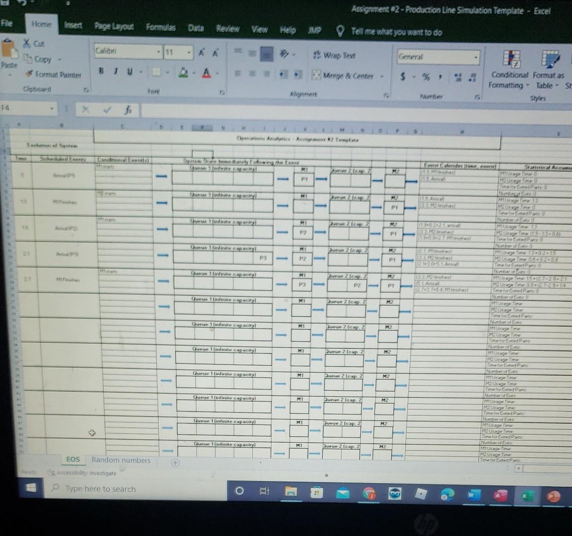 Assignment #2 - Production Line Simulation