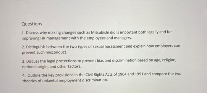 i need help answering the 4 questions Case: