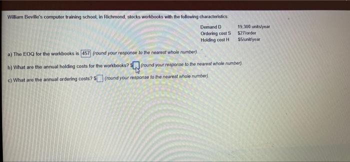 William Beville's computer training school, in