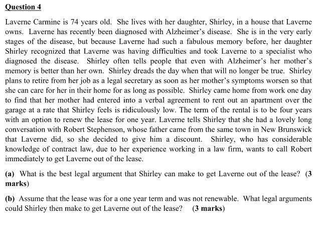 Please do not reuse solutions Question 4 Laverne