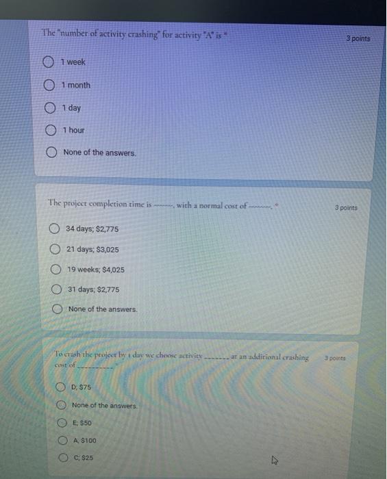 needed asap ,pleaee Consider the following