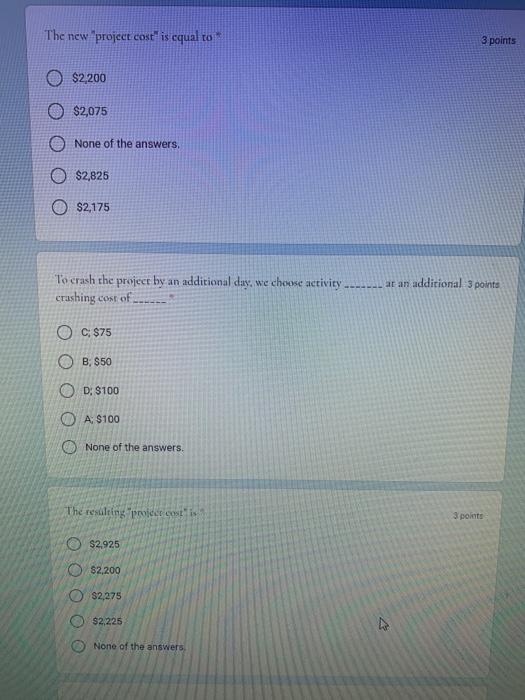 needed asap ,pleaee Consider the following