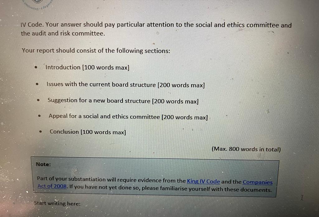 2. Mark allocation The question is worth 25