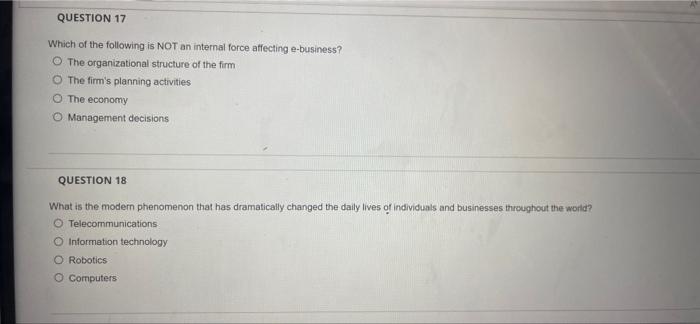 QUESTION 14 To improve the decision making