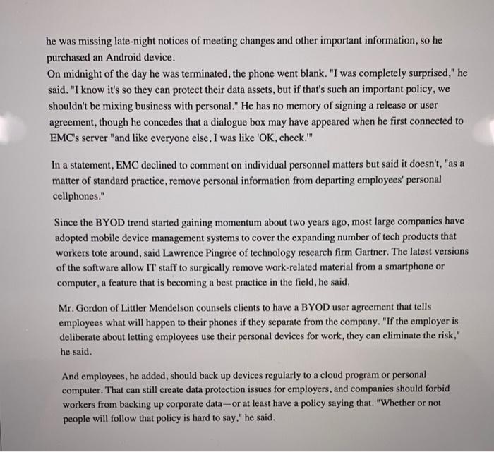 1. What are the problems associated with using