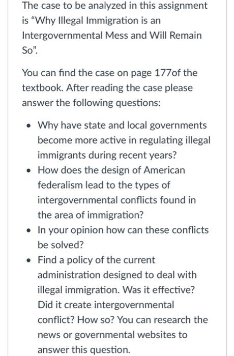 The case to be analyzed in this assignment is