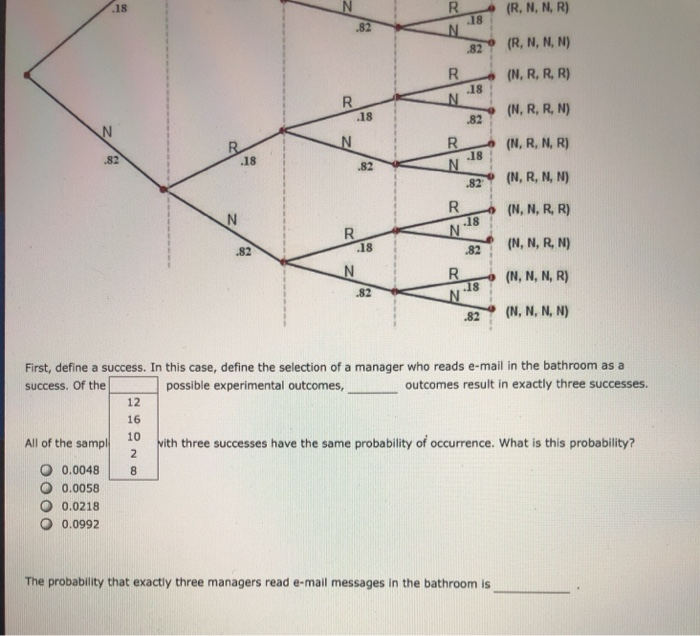 5. Analyzing a binomial experiment using a tree