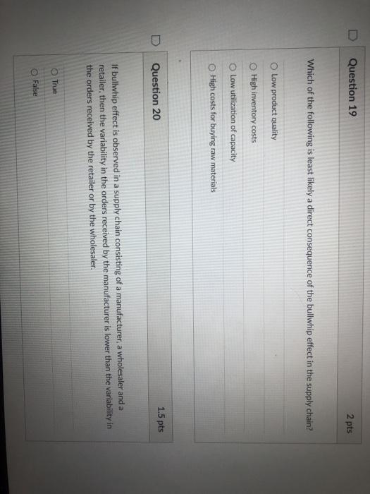 Problem Statement (Inventory Performance Measure)