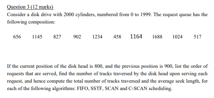 Calculate please. operation system question