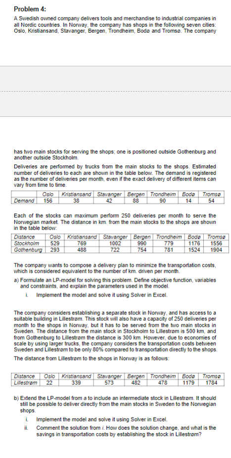 How do you find task b? Task a) answer is on the