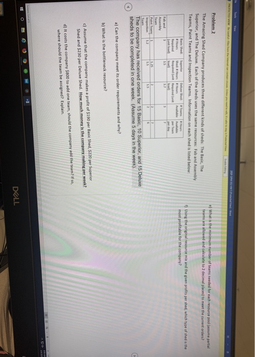 Problem 1 Iyo me that every volunteer can do