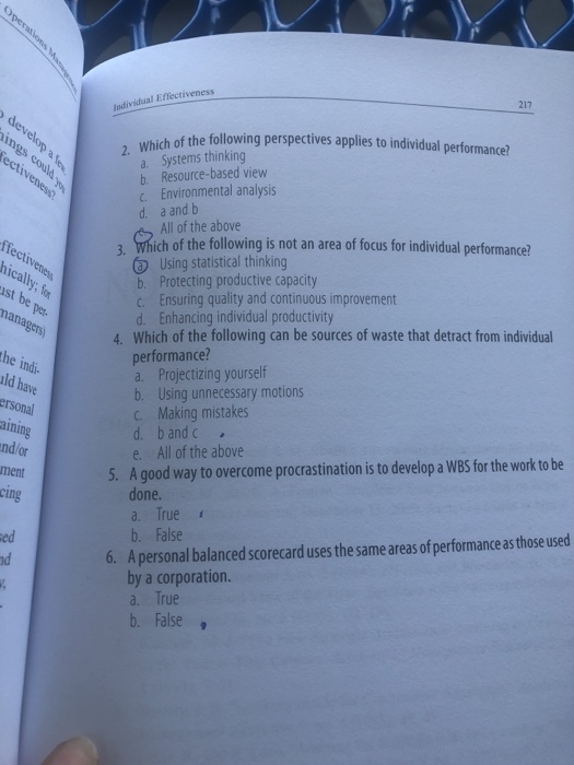 COperames Individual Efectiveness develop a los