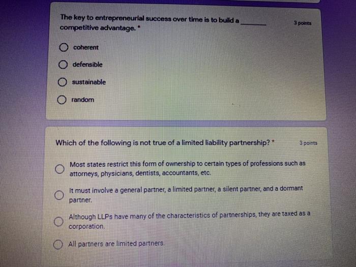 The key to entrepreneurial success over time is