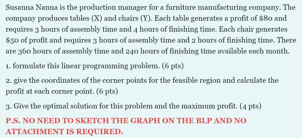 Susanna Nanna is the production manager for a