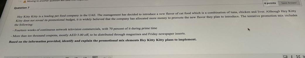 Montanthes 4 points M Question the following: Hey