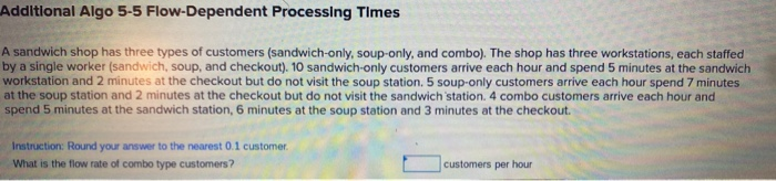 Additional Algo 5-5 Flow-Dependent Processing