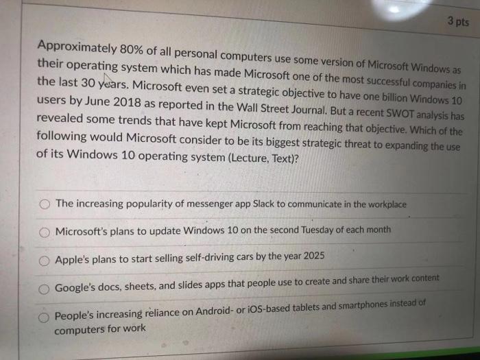 Question 49 3 pts You witness a fellow employee