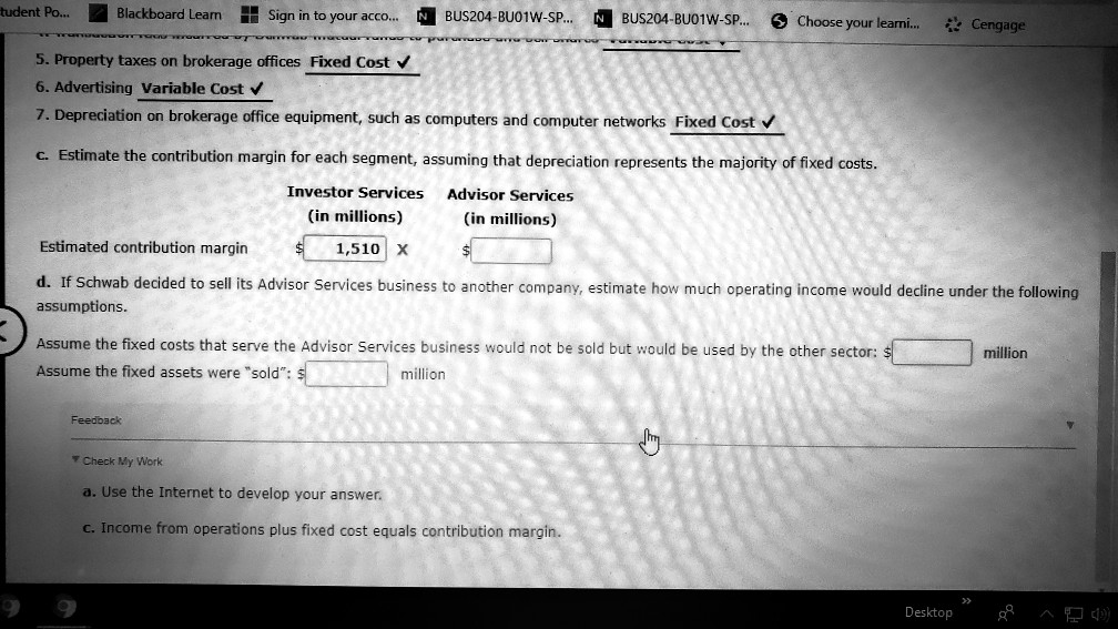 eBook Calculator Print Item Segment Analysis for