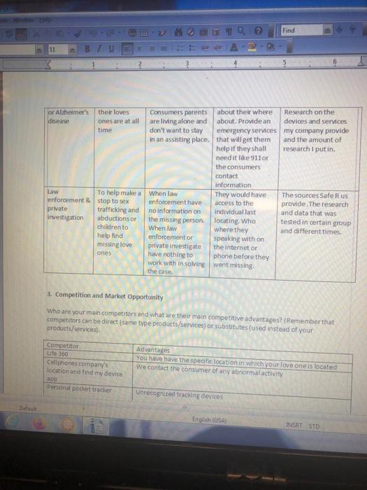 need help with 4&5 promotional project Find