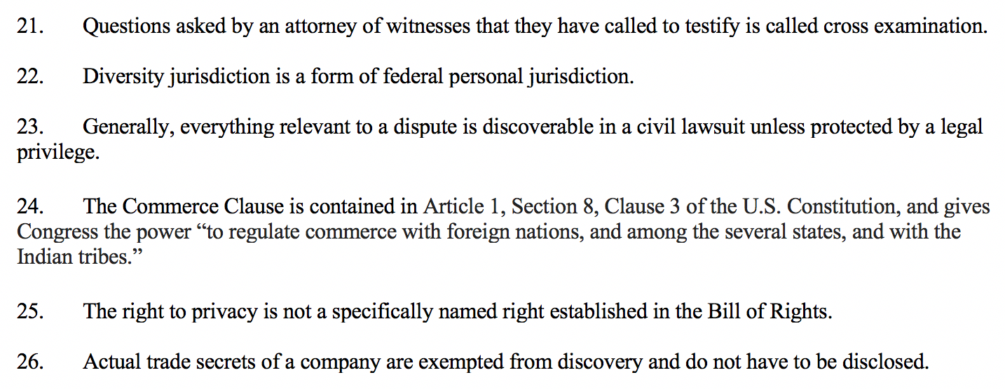 Can you answer these they are true and false