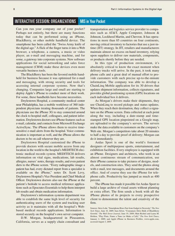 Questions: 1. What kinds of applications are