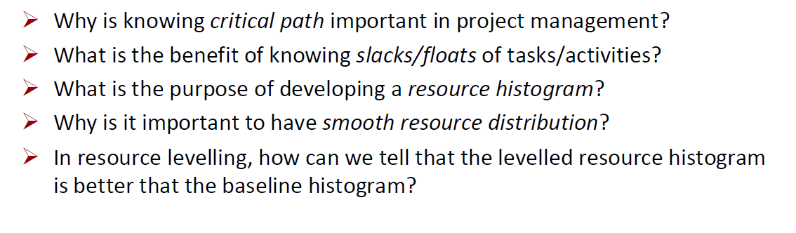 Why is knowing critical path important in project