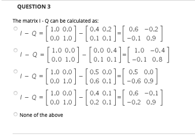 It is one problem for all the questions, help