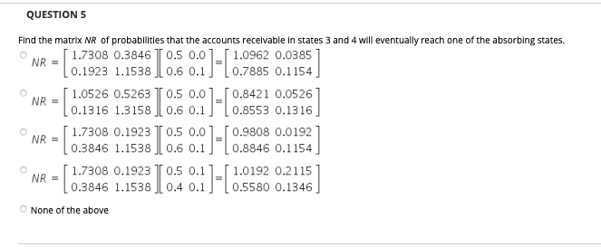 It is one problem for all the questions, help