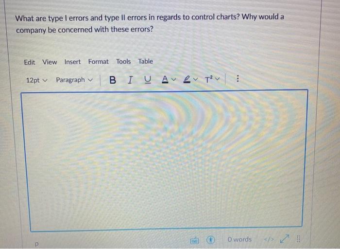 What are type I errors and type Il errors in