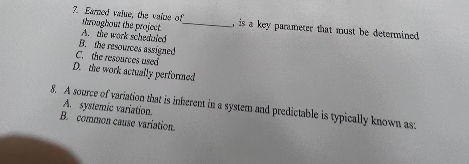is a key parameter that must be determined 7.