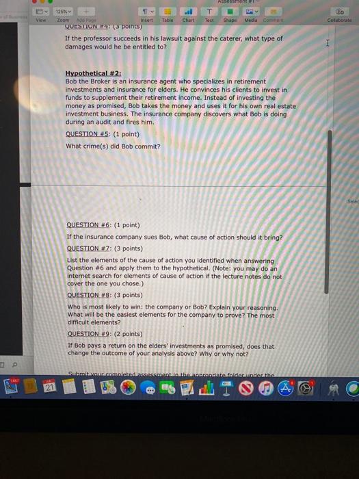 TV co Colaborate View Insert Table Chart Text