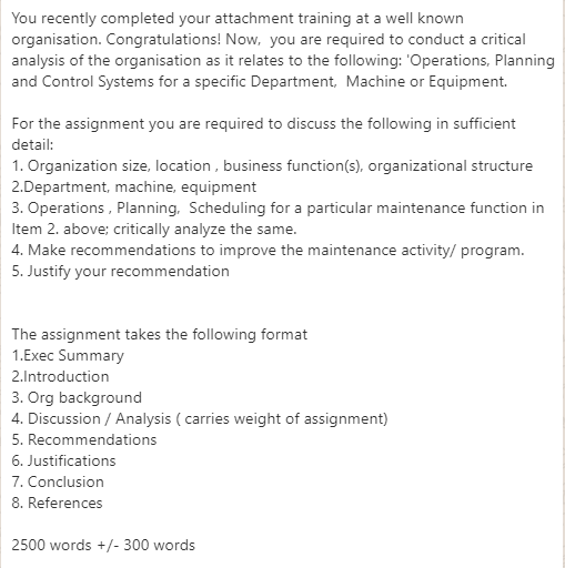 You recently completed your attachment training