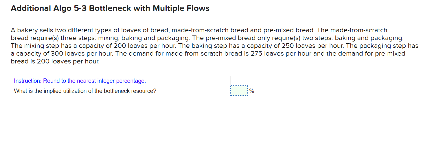 Additional Algo 5-3 Bottleneck with Multiple