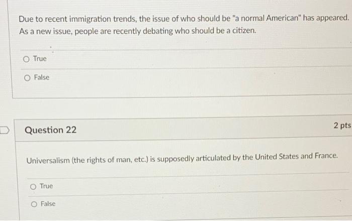 Due to recent immigration trends, the issue of