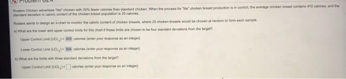 Ponture Chicken chicken with 30% wr calories than