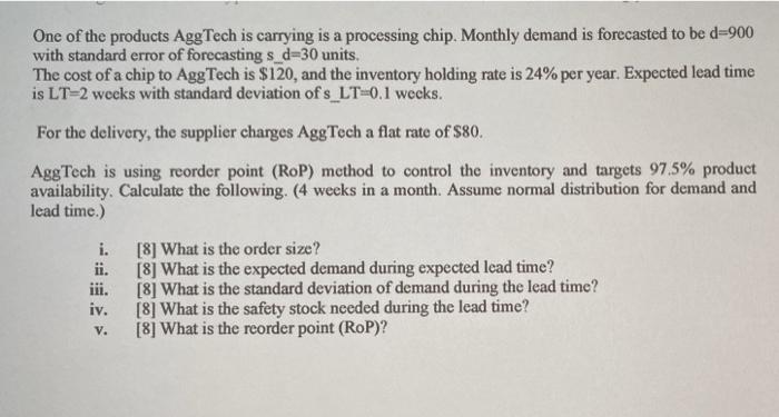 Distribution logistics. One of the products