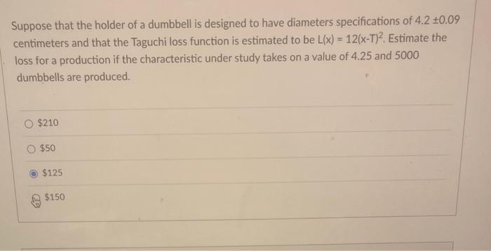 Suppose a supplier send 5000 units of dumbbells