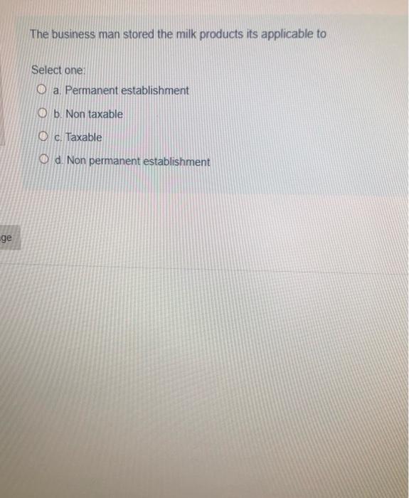 The business man stored the milk products its