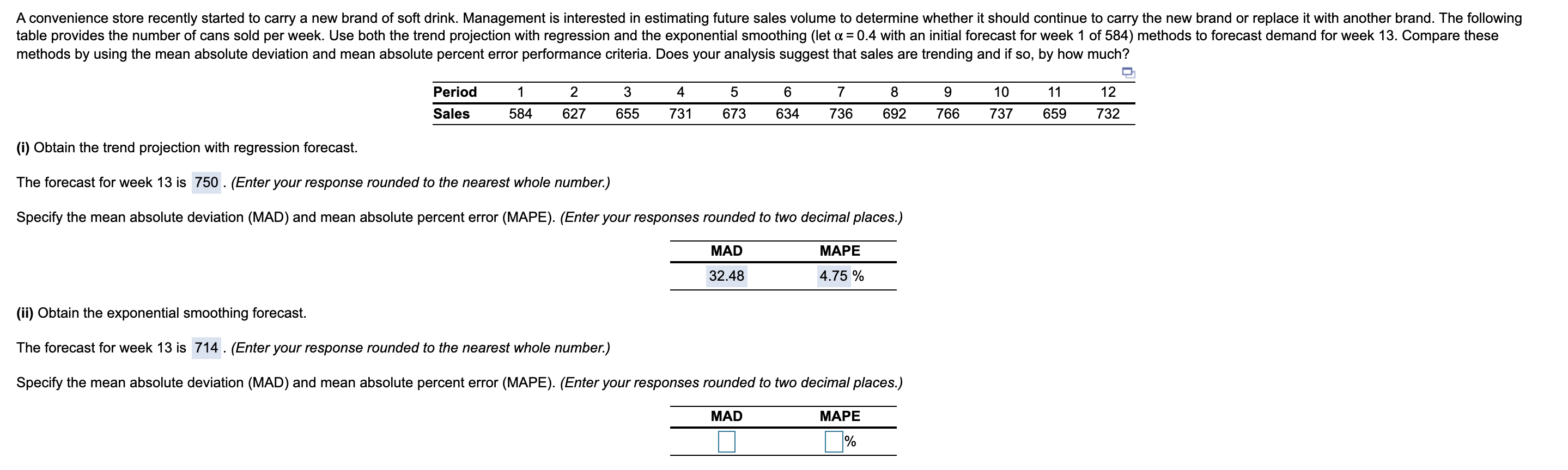 I need help on how to get all the values for the
